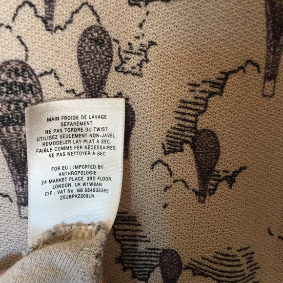 Anthropologie LeifNotes Up & Away Hot Air Balloon Mini Dress - Picture 8 of 8